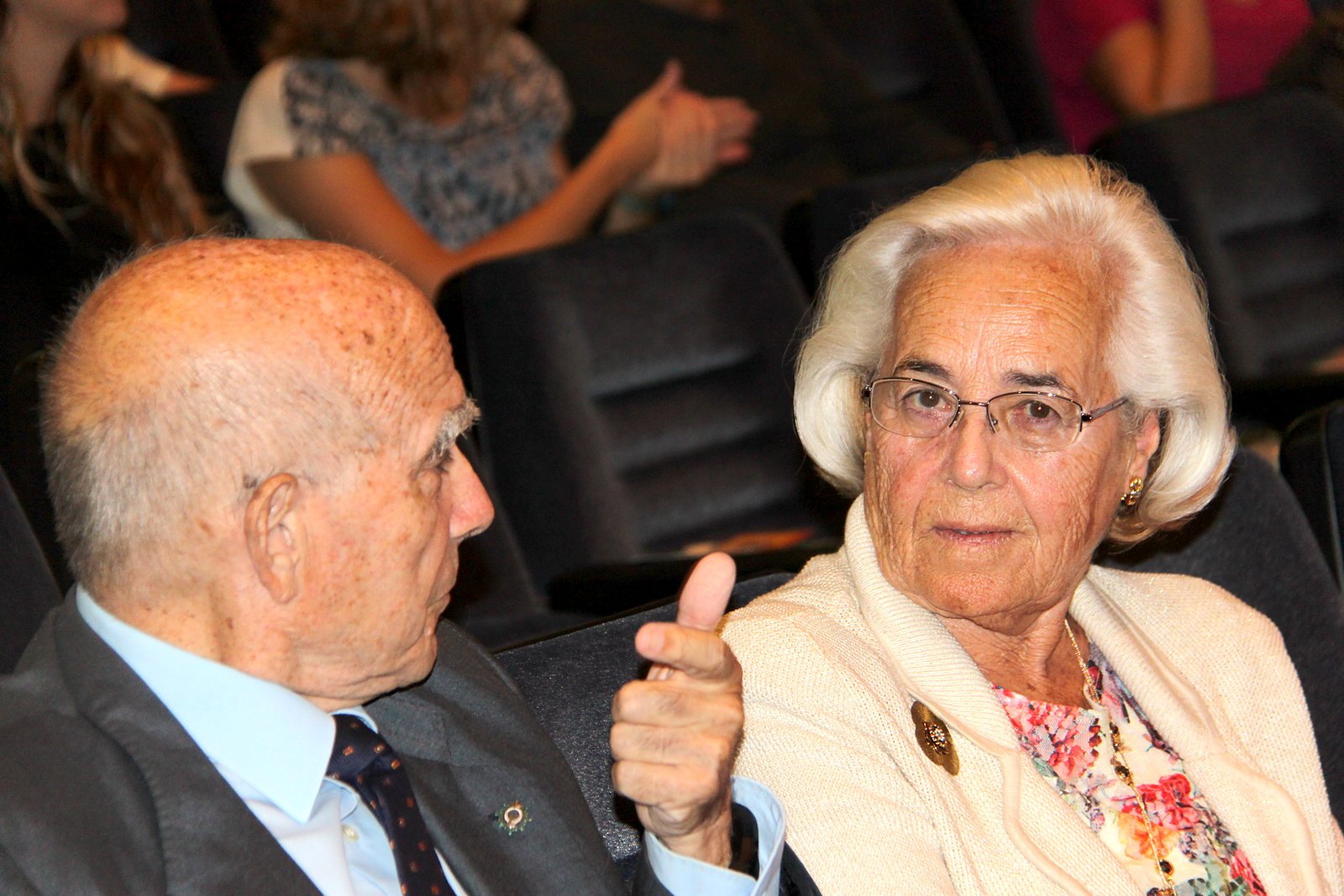 Acto del Cincuentenario de AIDA (2017). Asistentes al acto