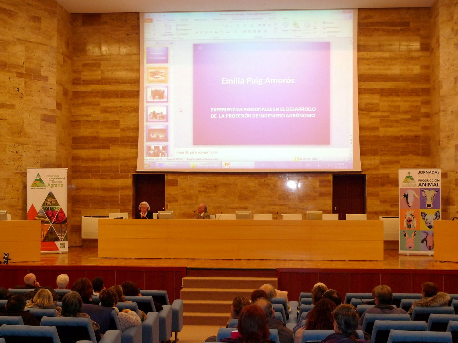 Conferencia «La mujer en la ciencia» (2017). Conferencia de Emilia Puig Amorós