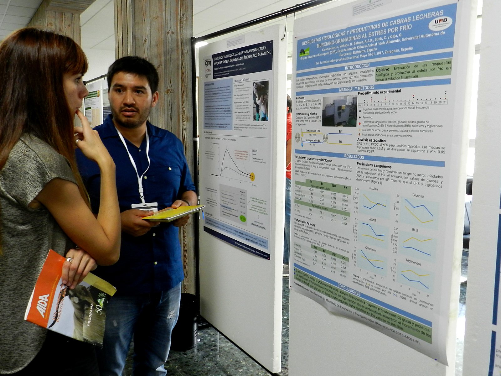 Jornadas AIDA 2017. Sesión de pósteres