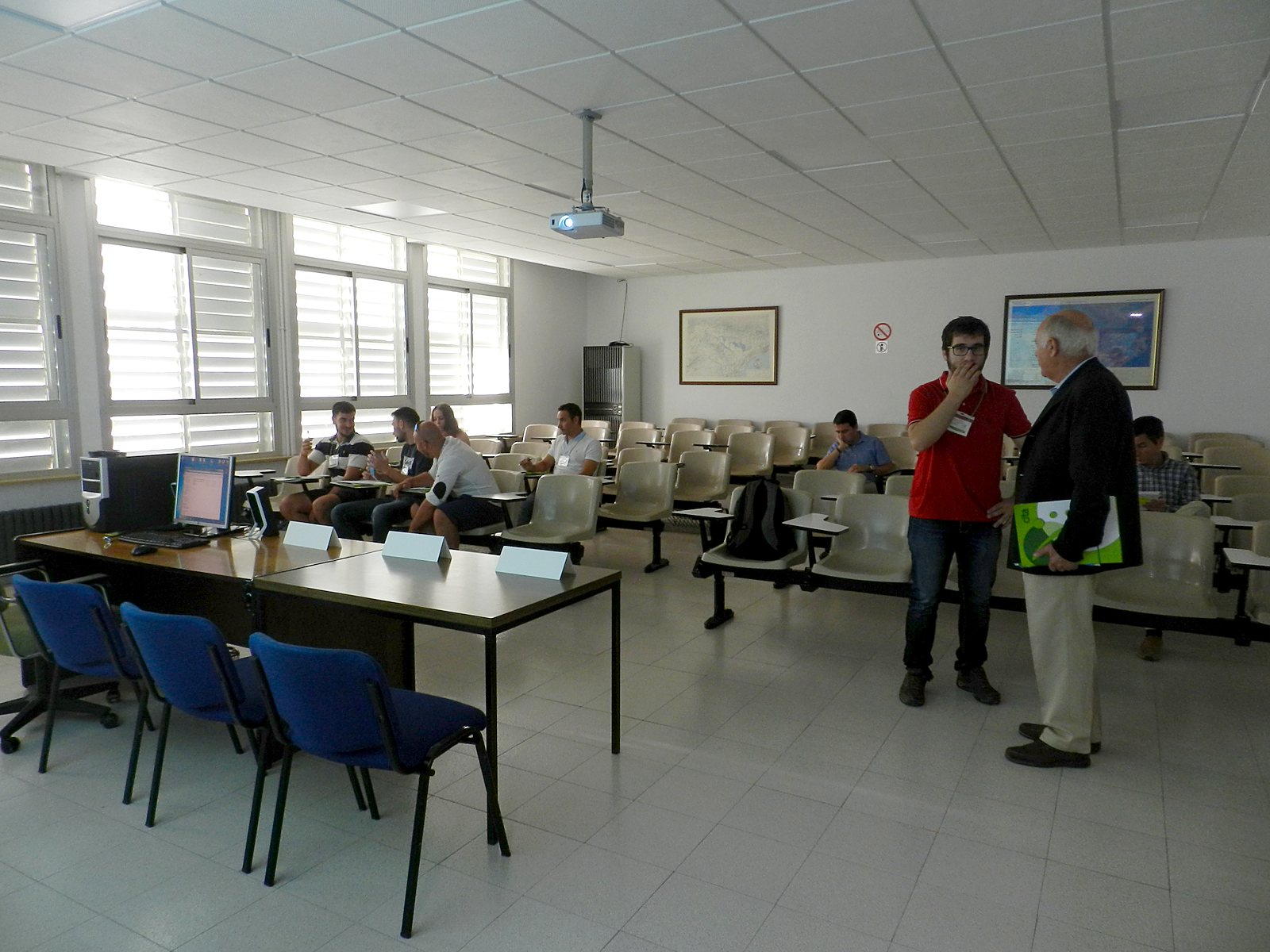 Jornadas AIDA 2018. Recepción y entrega de documentación