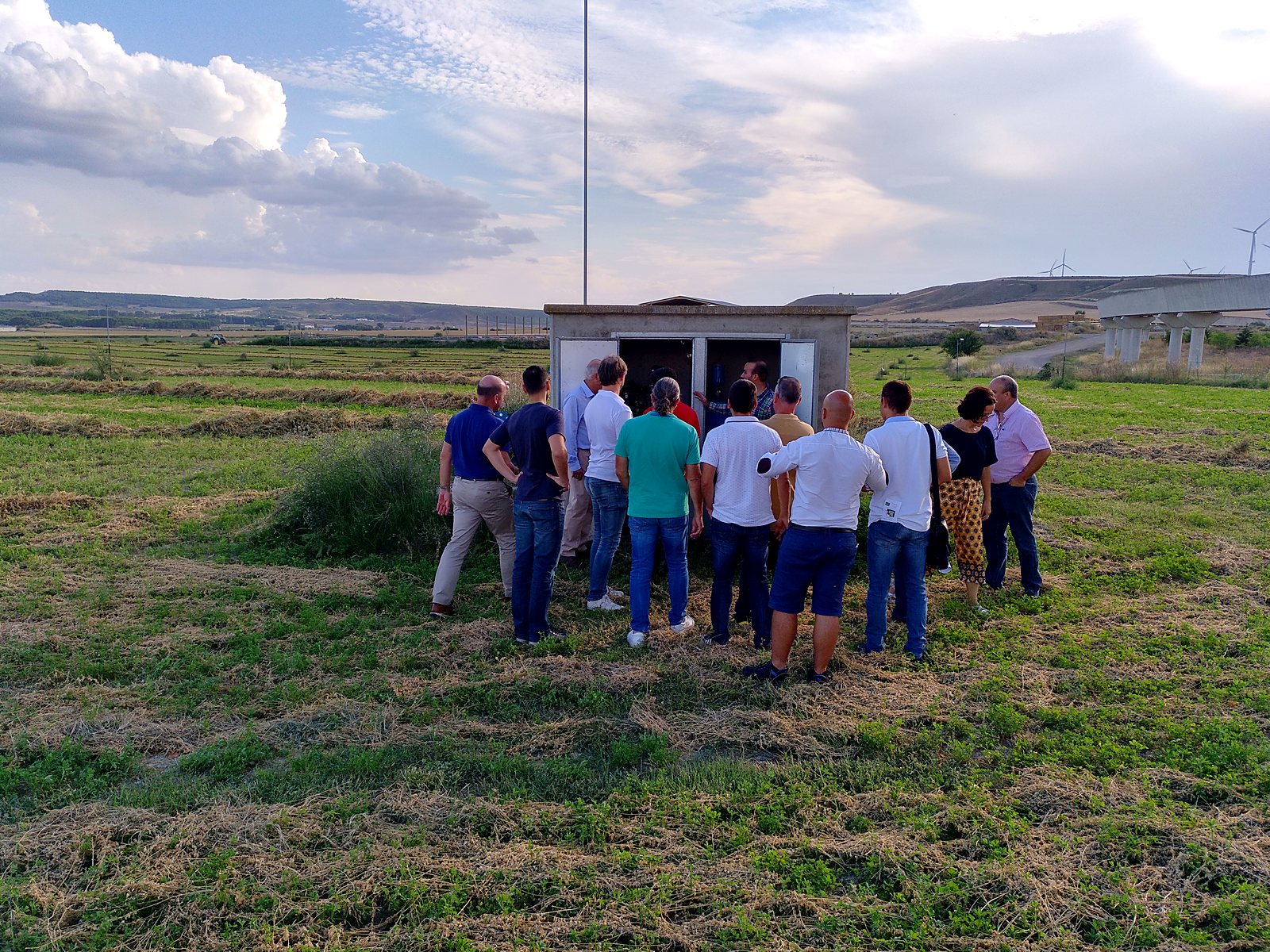 Jornadas AIDA 2018. Visita técnica a una estación de bombeo
