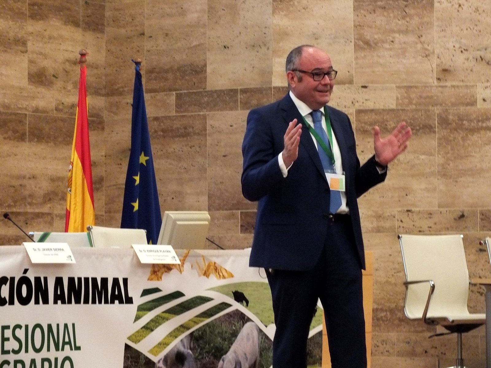 Jornadas AIDA 2019. Inauguración en el salón de actos