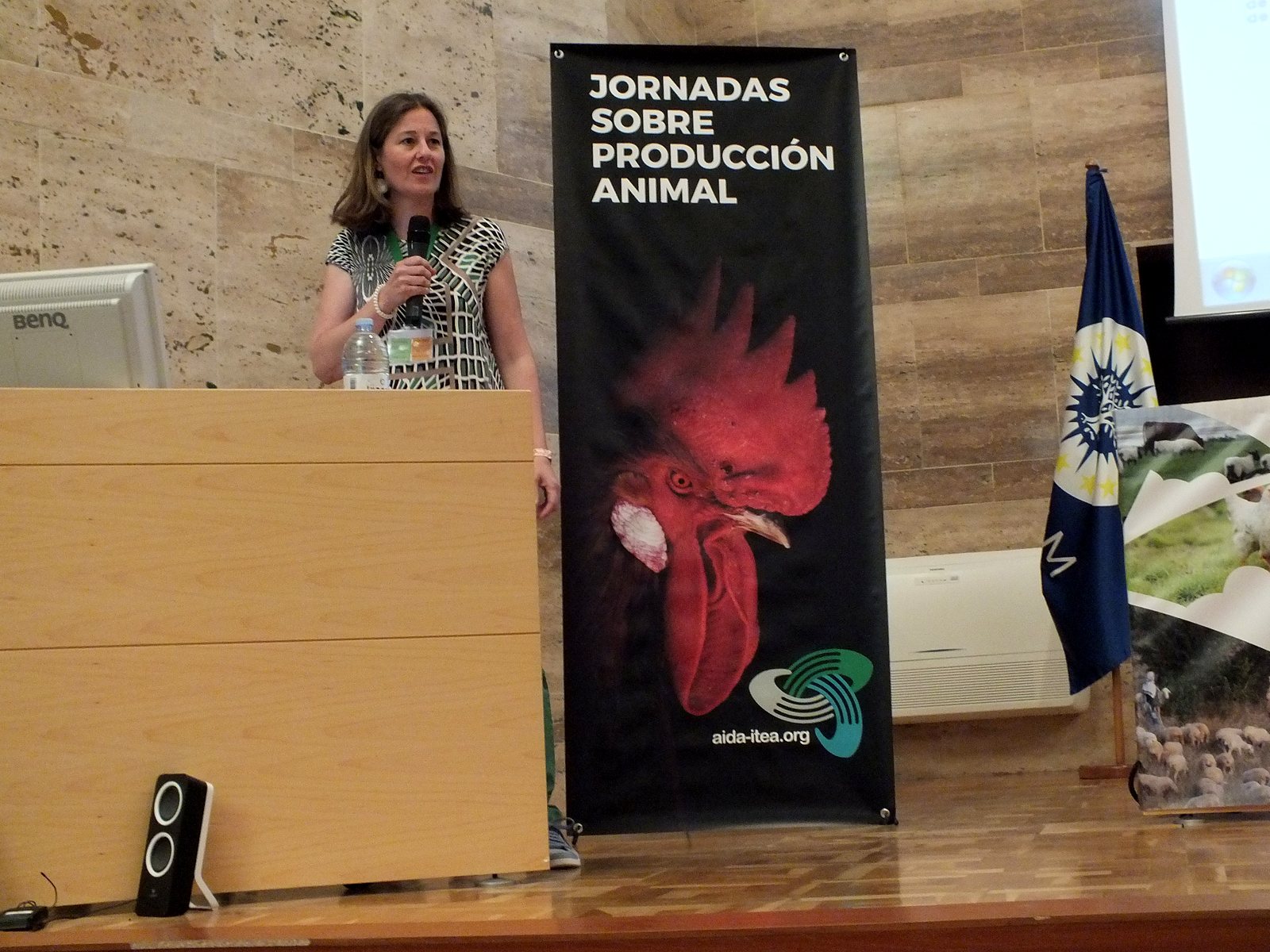 Jornadas AIDA 2019. Inauguración en el salón de actos