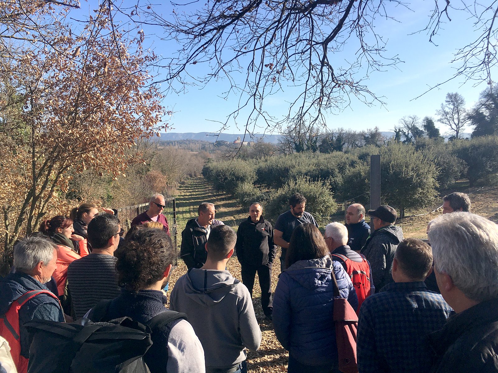 Jornadas AIDA 2020. Segunda jornada. Visita a plantaciones truferas