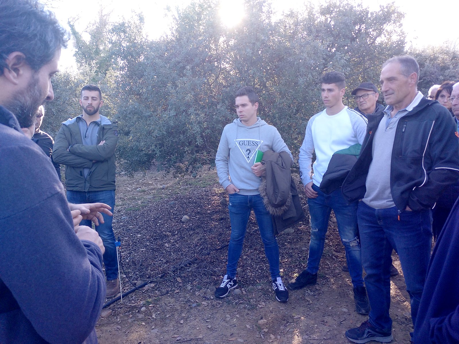 Jornadas AIDA 2020. Segunda jornada. Visita a plantaciones truferas