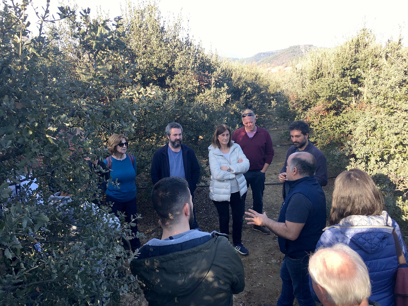 Jornadas AIDA 2020. Segunda jornada. Visita a plantaciones truferas