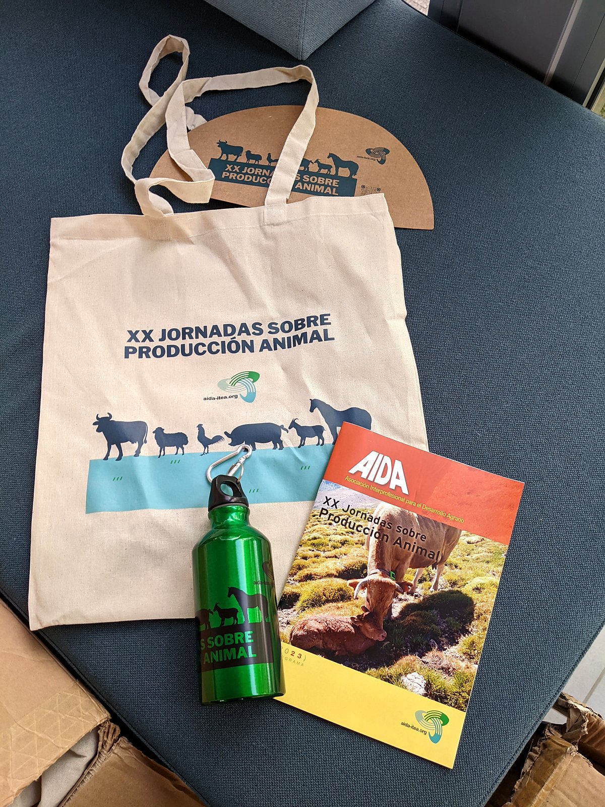 Jornadas AIDA 2023. Acreditación y entrega de documentación