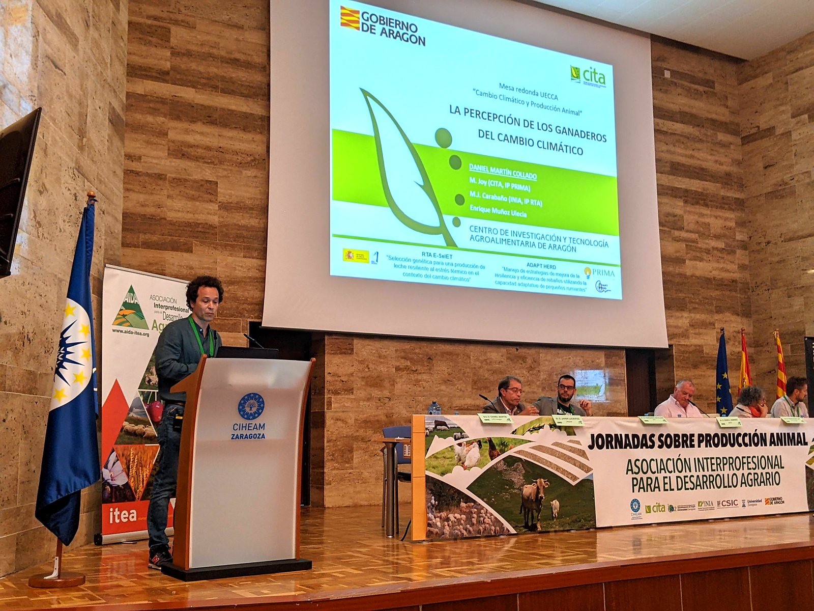 Jornadas AIDA 2023. Mesa redonda sobre cambio climático y producción animal