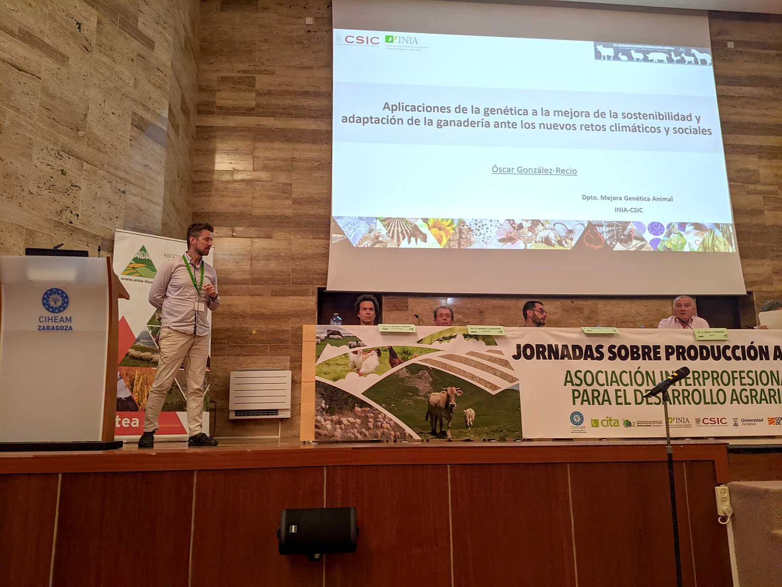 Jornadas AIDA 2023. Mesa redonda sobre cambio climático y producción animal