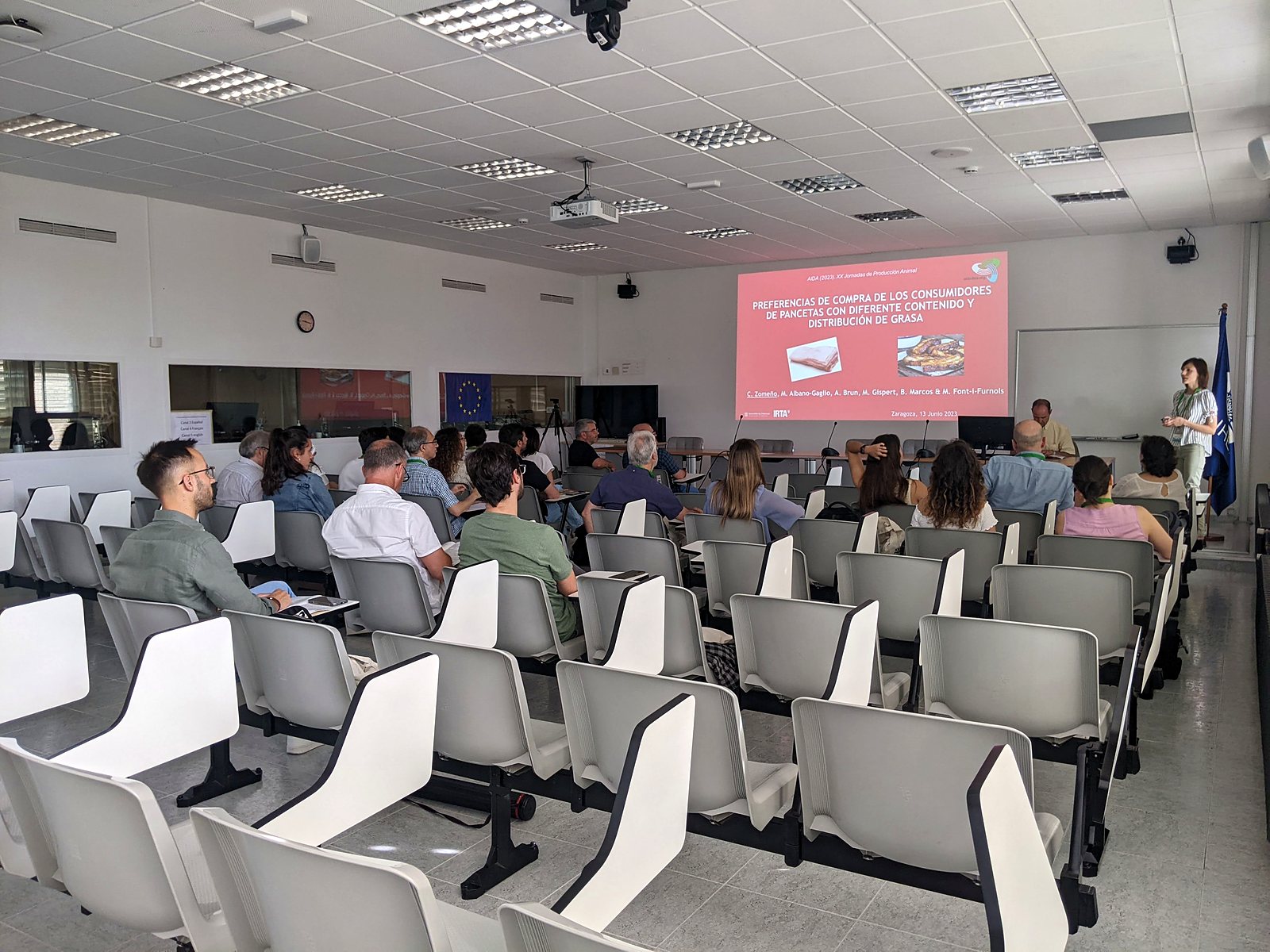 Jornadas AIDA 2023. Primeras sesiones y pósteres