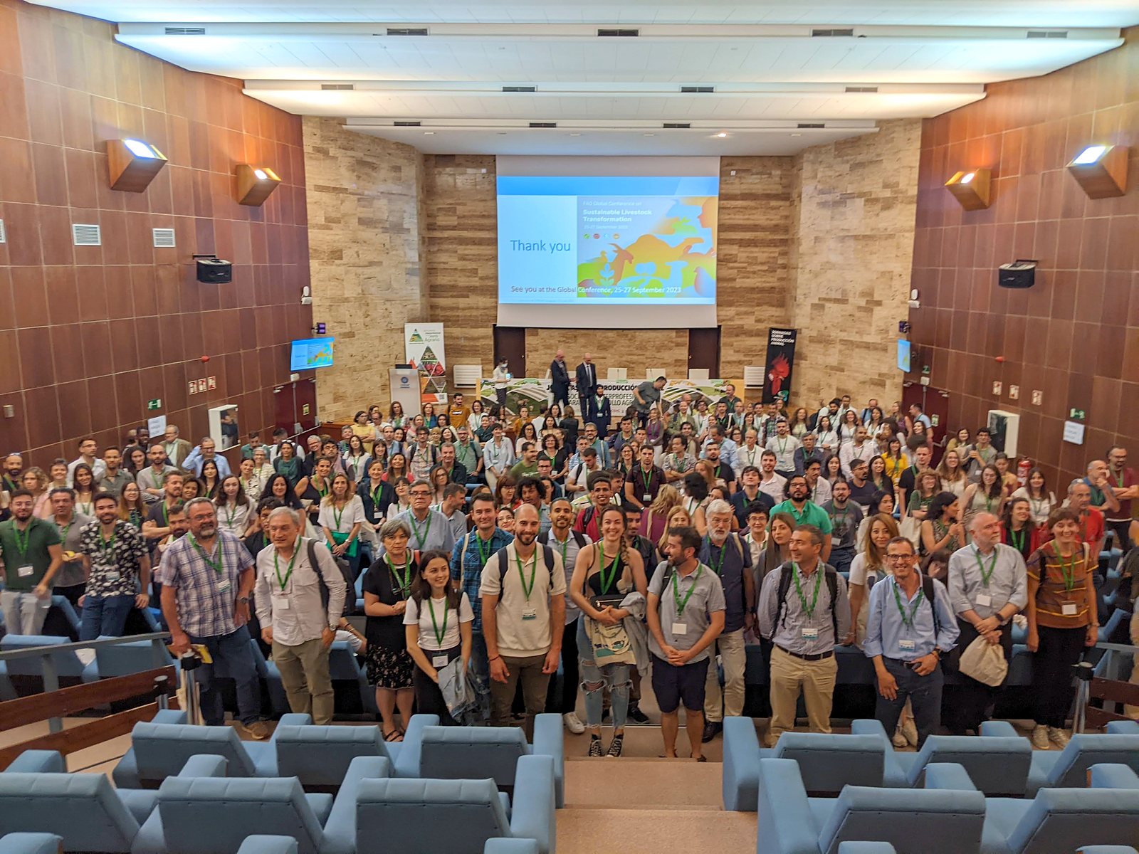 Jornadas AIDA 2023. Inauguración en el auditorio