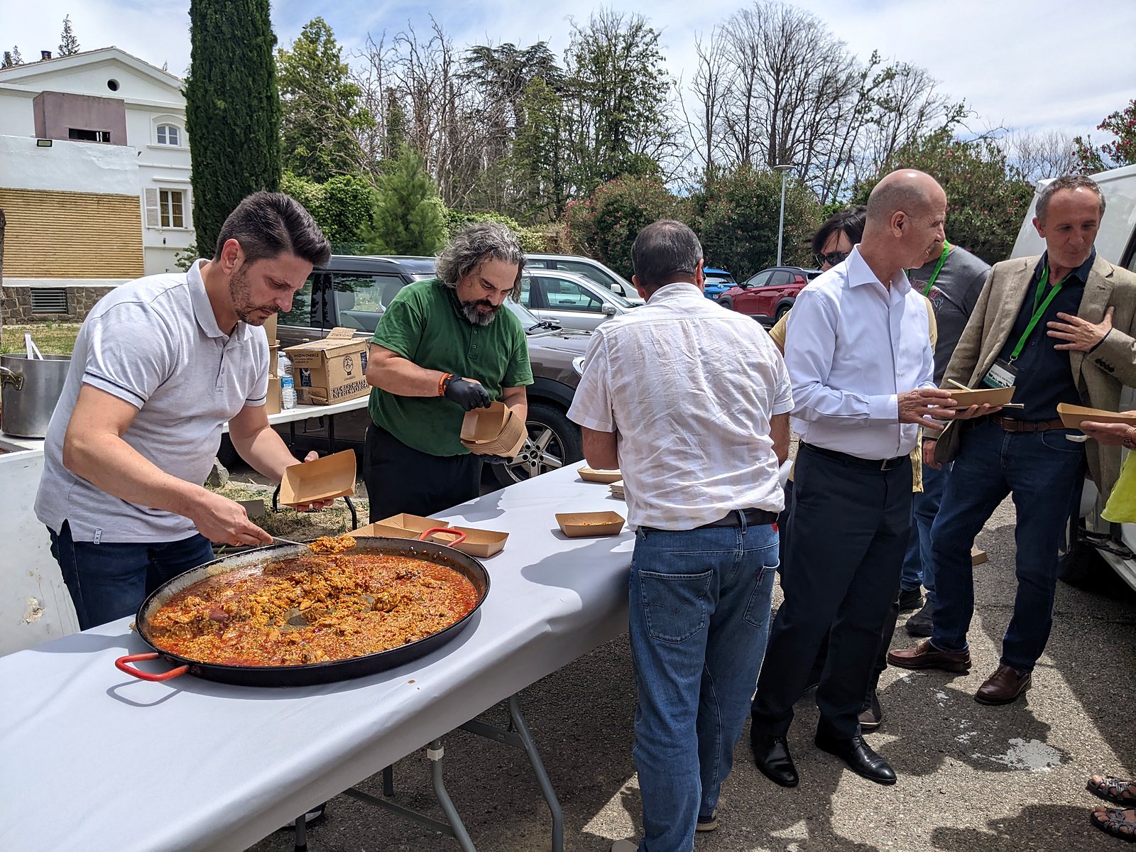 Jornadas AIDA 2023. Comida