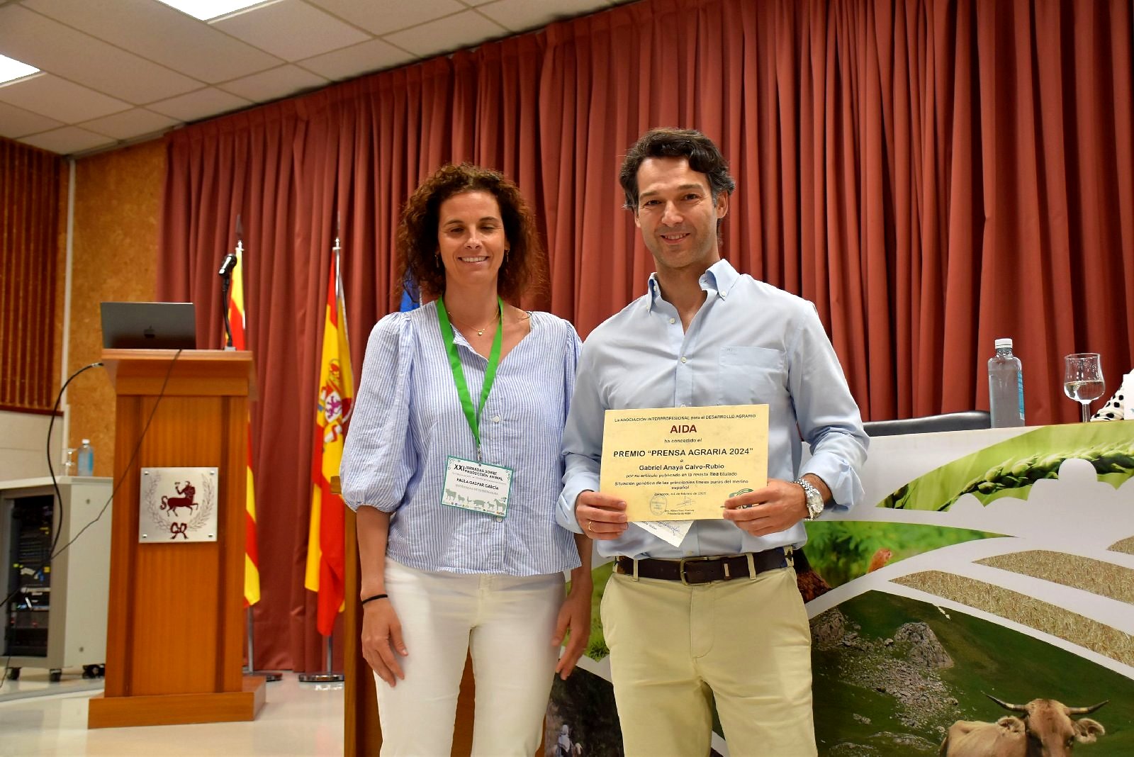Jornadas AIDA 2025. Entrega del Premio Prensa Agraria 2024