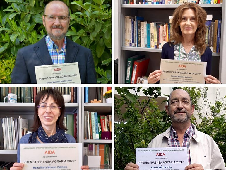 Entrega del Premio Prensa Agraria 2020